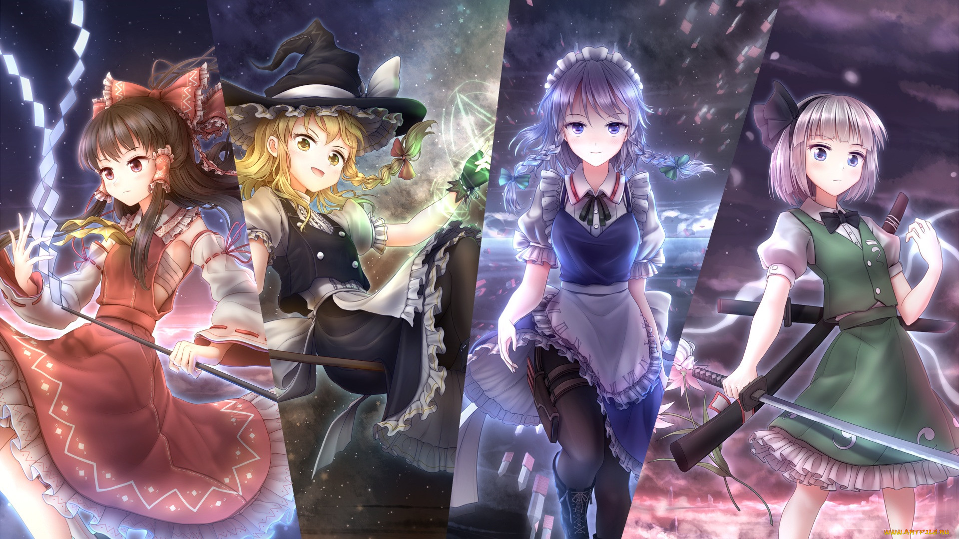 , touhou, 